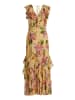 Vera Mont Abendkleid in gelb rosa - 0002