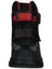 Geox Stiefelette in Schwarz/Rot