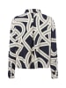 OPUS Bluse Famena lane in ecru marine