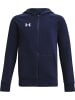 Under Armour Kinder Sweatshirt "UA Rival Fleece Fullzip Hoodie" in Blau