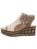 rieker Sandalette in beige
