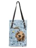 Dogo Tall Bag Umhängetasche - Hello My Hooman in Blau