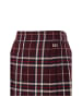 Dolce & Gabbana Bordeaux Wolle Mini Rock