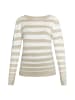usha BLUE LABEL Damen Strickpullover in Stein Wollweiss