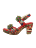 LAURA VITA Plateau Sandaletten in Rot