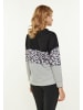 Usha Women Sweatshirt in gray