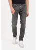 Camel Active Slim Fit 5-Pocket Jeans in Grau