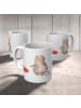 Mr. & Mrs. Panda Tasse Katze Fressen ohne Spruch in Weiß