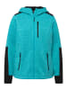 Ulla Popken Sweatjacke in aquamarin