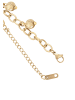 faina Women Chain Link Bracelet With Charms in Gold