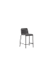 ebuy24 Barhocker Lindos Grau 2er Set