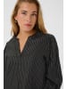 Kaffe Langarm-Bluse KAluise Regular fit in Black Deep