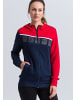 erima 5-C Trainingsjacke mit Kapuze in new navy/rot/weiss