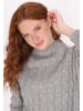 DreiMaster Damen Pullover in Grau Melange