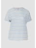 QS T-Shirt  in  50G0_hellblau