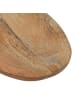 Home&Styling Collection Holzteller in Braun, 16 x 13 x 1,5 cm