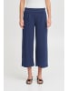 ICHI Stoffhose IHKATE SUS WIDE PA - 20116301 Leger geschnitten in Blau