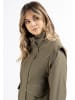 DreiMaster Vintage Damen Übergangsjacke in Oliv