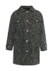 faina Shirtjacket in Schwarz Weiss Kariert