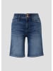 s.Oliver Jeans-Hose Jeans-Bermuda keine Beinlänge in Blau
