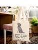 Mr. & Mrs. Panda Schultertasche Gordon Setter Moment mit Spruch in Creme