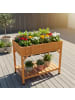 relaxdays Hochbeet in Orange - (B)91 x (H)81,5 x (T)62 cm