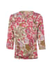 soyaconcept Langarmshirt Felicity in himbeer beige