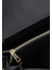 FELIPA Damen Crossbody Bag Aus Leder in Schwarz