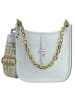 Florence Florence Umhängetasche, Citytasche Leder weiß ca. 22cm