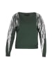 faina Damen Pullover in Dunkelgrün