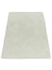 KADIMA DESIGN Hochflor Teppich Shaggy waschbar Unifarben Schlafzimmer in Weiß