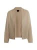 DreiMaster Klassik Damen Strickjacke in Steinbeige