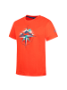 Trollkids T-Shirt Trondheim (GOTS) in fire red