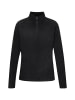 myMo Women Fleece Pullover in Schwarz