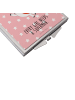 Mr. & Mrs. Panda Handspiegel Einhorn Super mit Spruch in Rot Pastell