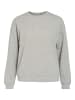 Vila Jumper round neck long sleeves soft sweatshirt look in Grau-2