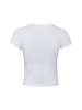 Noisy may T-Shirt NMMolly in weiß mehrfarbig