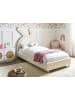 Beliani Kinderbett LALLIAS in Beige - (W) 99 x (H) 133 x (L) 213 cm