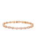 faina Women Crystal-Studded Bracelet in Rose Gold Pink
