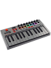 Rock Machine Go 25 Key USB & Bluetooth MIDI Keyboard Controller With 8 Backlit Drum Pads