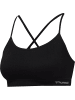 Hummel Hummel Sports Bra Hmljuno Damen Atmungsaktiv Schnelltrocknend Nahtlosen in BLACK