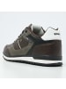 British Knights Sneaker Classor in dunkelbraun/taupe/schwarz/weiss