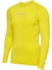 Hummel T-Shirt "Hmlbl Performance Tee L/S" in Gelb