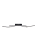 näve LED Deckenleuchte "ONDA" in schwarz - (L)96 cm x (B)7 cm x (H)2.5 cm - EEK E