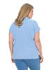 Ulla Popken Poloshirt in taubenblau