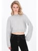 myMo ROCKS Women Sweater in light grey melange
