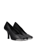 Burberry Schwarz Leder High Absatz Pumps