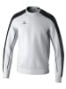 erima Unisex Erwachsene, Erwachsene Sweatshirt in weiss/schwarz
