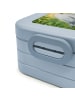 Mr. & Mrs. Panda Bentobox Turteltauben Liebe Design ohne Spruch in Blau Pastell