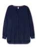 sheego Longbluse in tiefblau